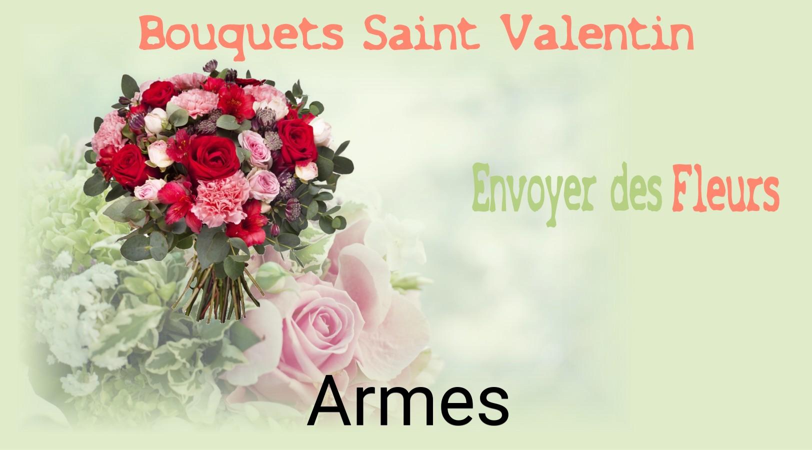 Roses de Saint-Valentin livrées à Armes